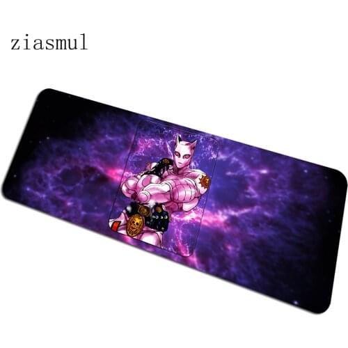 Jojos Bizarre Adventure mouse pad XXL mats Computer mouse mat gaming accessories Johnny Joestar mousepad keyboard games gamer