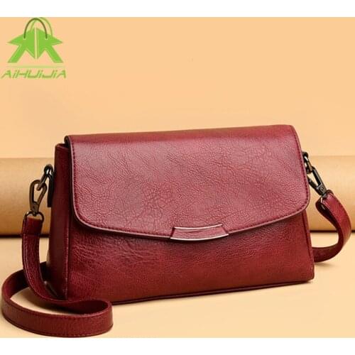 Fashion For Luxury Handbags Women Bags Designer High Quality Womens Messenger Bag 2021 New Female Pu Leather Flap Shoulder Bags