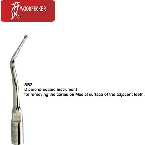 Original Woodpecker Dental Endo Diamond Cavity Preparation Tips SB2 Fit EMS