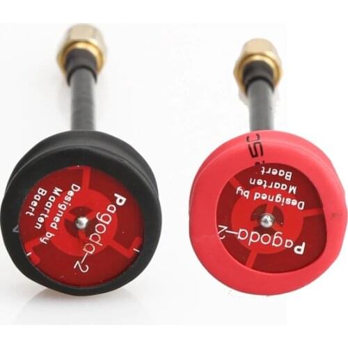1pcs Pagoda 2 pagoda-2 5.8GHz FPV Antenna SMA & RP-SMA Plug Connector for RC FPV Racing Drone Quadcopter