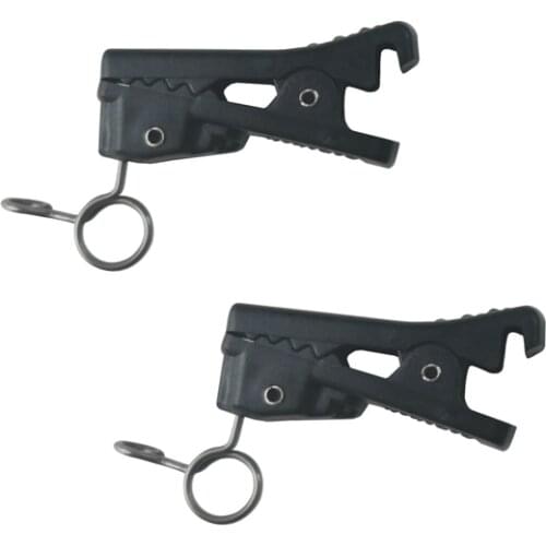 Canfon 2pcs Lapel/Lavalier Microphone ABS Tie Clip for RODE Wireless GO SHURE Lavalier Mic with Diameter of 5.0-5.5mm