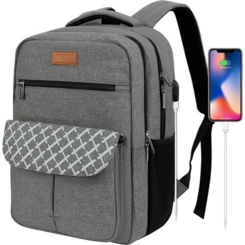 Laptop Backpack,15 inch Computer Business bag,School Student Bookbag ,Anti-Theft lock USB Charging Port,Water Resistant