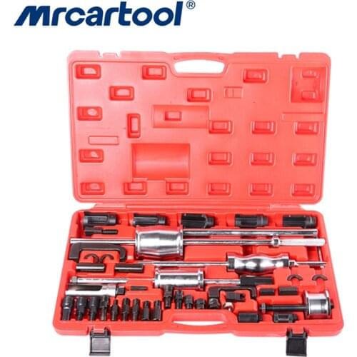 MR CARTOOL Diesel Injector Extractor Puller Tool Injectors Extractor Slide Hammer Puller Common Rail For Stubborn Diesel Engines