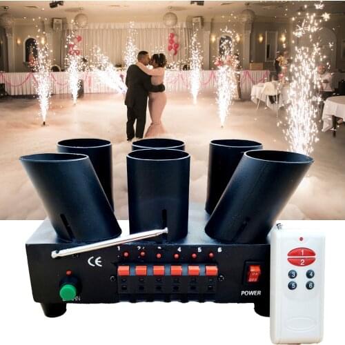 Firework Firing System Fan Wireless Stage Cold Pyro Remote Control Pyrotechnic Fountain Electric Ignition Igniter Match Machine