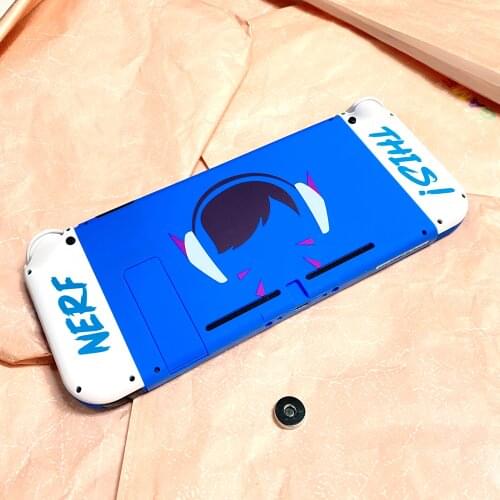 For Nintendos Switch NS Joy Con Replacement Housing Shell Cover NX Console Front Middle Frame JoyCons Controller Full Buttons