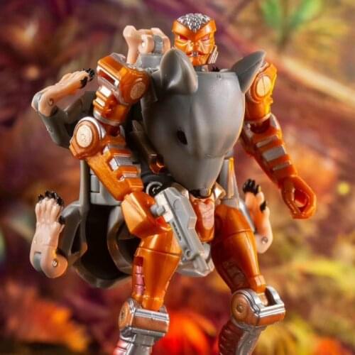 TE Transformation MM-02 MM002 Rattrap MICE Warrior Beast War BW Mouse Deformation Mini Action Figure Robot Toys