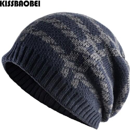 Unisex Warm Beanies For Men Winter Cap Woman Skullies Bonnet Men Knitted Beanie Caps Fashion Soft Hats Chapeau Femme