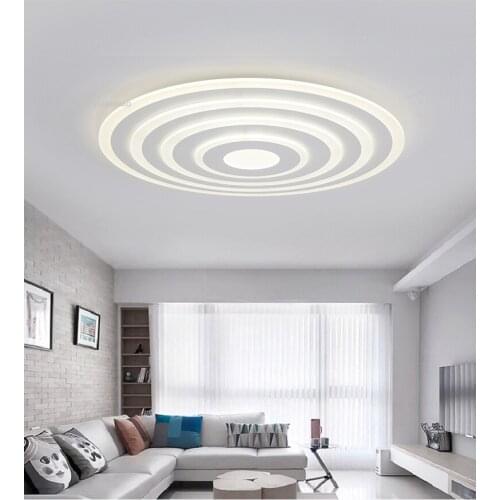 Slim Acrylic Dimmable LED Ceiling Light Modern Round Living Room Bedroom Bedroom Dining Room Balcony Aisle Ceiling lamps