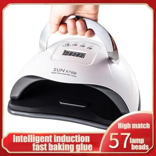 NEW SUN X7MAX 114W Lamp For Manicure Led UV Nail Lamp 57 LEDs For All Nails Gel Varnish Everything For Manicure Fast Shipping