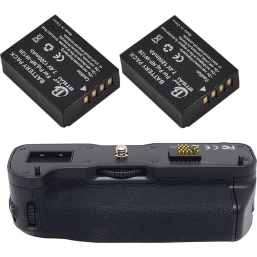 JinTu Vertical Battery Grip X-T1 XT1 + 2pcs NP-W126 Batteries for Fujifilm X-T1 XT1 Digital Camera Replacement As VG-XT1
