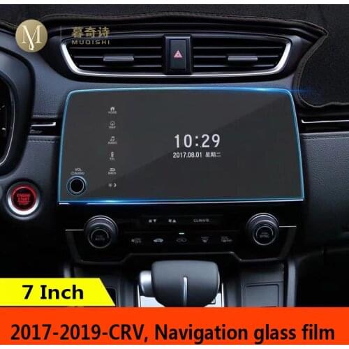 For Honda CRV 2017-2019 tempered glass navigation screen film protector LCD Display dashborad screensaver dash borad cover 2018