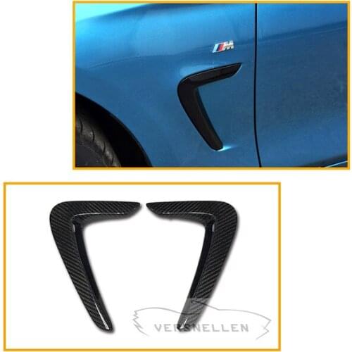 Replacement Car Styling Carbon Fiber Fender For BMW 4 Series F32 F33 F36 Carbon Fiber Fender Light Trim 2014 2015 2016