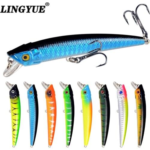 1pcs 9.5cm/8g Minnow Fishing Lures Artificial Quality Professional Bass Crankbait Fishing Bait 8 Colors Wobbler Fishing Tackle
