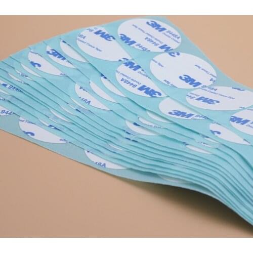 100/200/500PCS Watch Case Rims steel Ring double-sided sticker 3M waterproof stickers Fixing Mount strong viscosity Wholesale