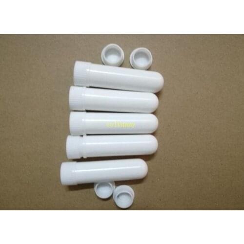 1000sets/lot Hot sale Blank Nasal Inhaler Sticks, Plastic Blank Aroma Nasal Inhalers for DIY essential oil
