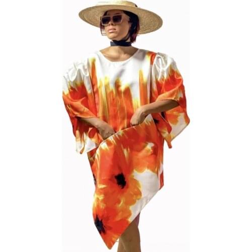 2021 African Dresses For Women African Clothes Traditional Dress Dashiki Ladies Long Sleeve Ankara Africa Dress Elegant Dress