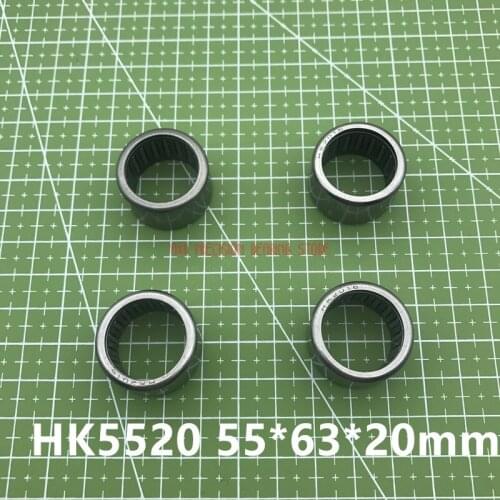 2019 Limited Time-limited 10pcs/lot Hk5520 Drawn Cup Needle Roller Bearings 55x63x20mm 57941/55 Bearing Tla5520z