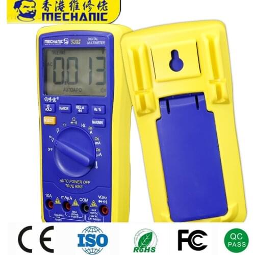 25PCS MECHANIC Fully Automatic Digital Display High Precision Universal Meter Intelligent Speech Broadcast Measuring Instrument