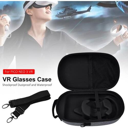 VR Glasses Case for PICO NEO 3 VR glasses storage box Headwear storage bag Head-mounted Glasses Storage Bag for PICO NEO 3