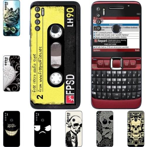 For Vsmart Live 4 2020 6.5 inch Phone Cases Soft TPU Mobile Cover Cute Fashion Cartoon Painted Shell Bag