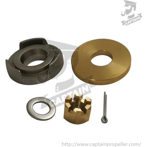 Captain Propeller Hardware Kits Fit Suzuki Outboard DT150 DT175 DT200 DT225 DF150 Thrust Washer/Spacer/Washer/Nut/Cotter Pin