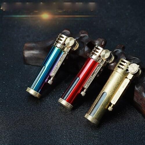 Brass Kerosene Windproof Lighter Personality Creative Retro Smoke Accesoires Regalos Para Hombre Originales Gadgets for Men