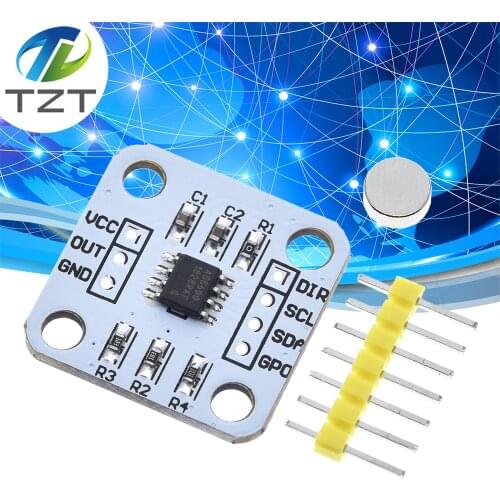 AS5600 magnetic encoder magnetic induction angle measurement sensor module 12bit high precision For aduino