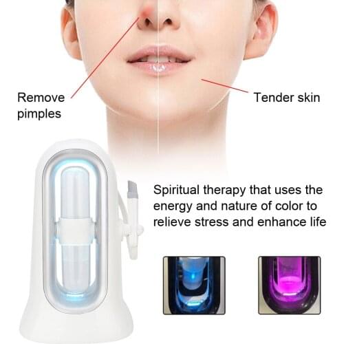 Mini Electric Bubble Beauty Instrument Blackheads Pimples Removal Device Face Cleaning Tool