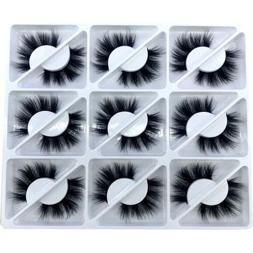 New False Eyelash 3D Mink Lash 100% Cruelty Free Lashes Cilios Dramatic Reusable Natural Eyelashes Popular Fake Lashes Makeup