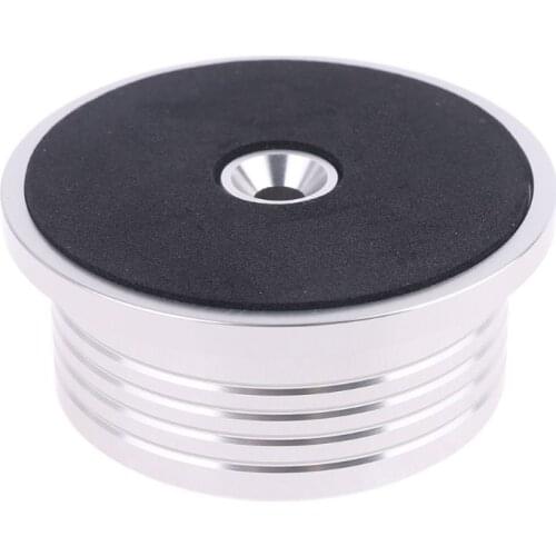 Nangjiang 60HZ Frequency 3In1 Metal Record Clamp Lp Disc Stabilizer Turntable For Vinyl Record Turntable Vibration Balanced