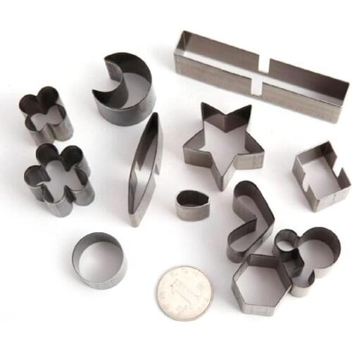 Base + Die Cuts Template Drop Model Hair Clip Earring Cutting Dies for Making Leather Earring DIY Crafts Chic Leather Hair Clip