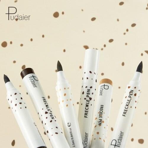 Hot Natural Simulation Freckle Pen Color waterproof easy to color to make up face for face skin freckle pen explosion