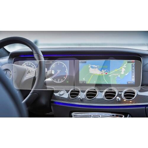 RUIYA For G-Class W464 2019 2020 12.3 Inch Car Navigation Touch Screen Protector Auto Interior Accessories Tempered Glass Film