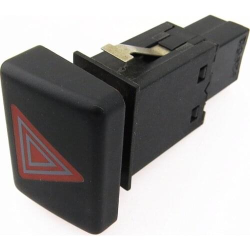 SCJYRXS Red Hazard Warning Emergency Light Lamp Switch Button For A4 S4 Sedan Wagon B6 8E B7 8ED941509 8E09415095PR 8E0 941 509
