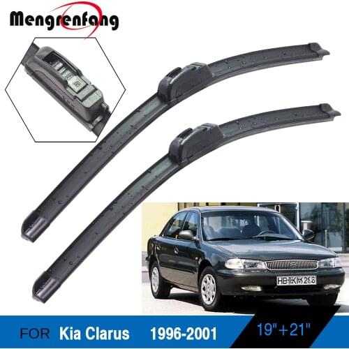 For Kia Clarus Car Front Windscreen Wiper Blades Soft Rubber Wiper 1996 1997 1998 1999 2000 2001
