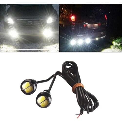 New 2Pcs Eagle Eye LED 9W 18mm 5730 Bulbs High Quality Super Bright Energy Save White Motor Car Backup Turn Signal Light#278499