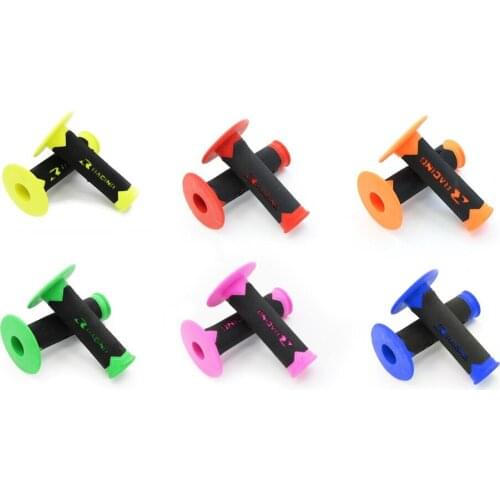 Universal 7/8" 22MM CNC Motorcycle handlebar grip handle bar Motorbike handlebar grips 6 colors for option for yamaha kawasaki