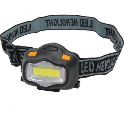 3W COB LED Light Waterproof Headlamps Torch Outdoor Fishing/Camping/Hiking Lighting Portable Lantern 3 Modes Bright Head Light