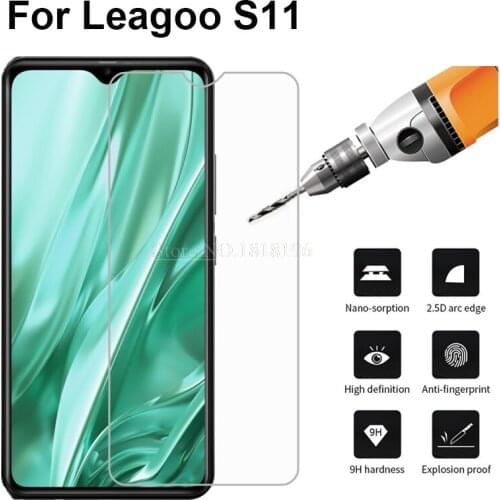 Tempered Glass For Leagoo S11 Protective Phone Film 9H Explosion-proof Phone Screen Protector For Leagoo S11 Case Glass Cover