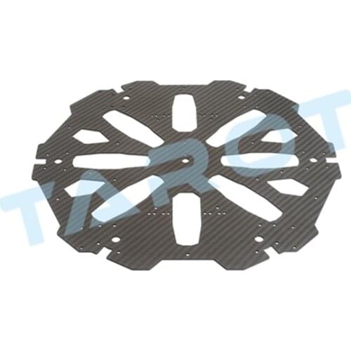 1 Pcs Tarot-rc Original Drone Accessories Diy Tarot x6 Frame Folding Hexacopter Carbon Fiber Center Plate Mainbroad
