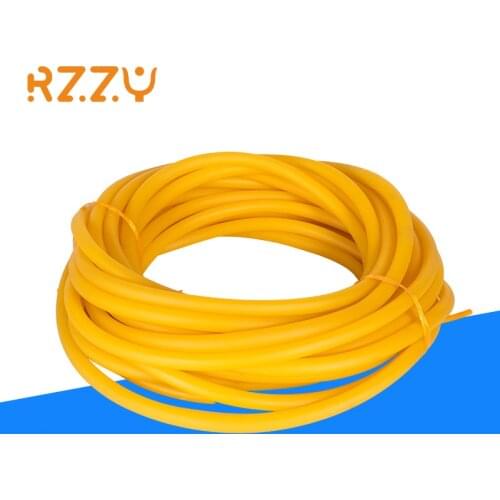 10m Hunting Catapult Round Rubber Band Natural Latex Tube Type 1745 2050 3060 Slingshot Accessories For Outdoor Sports Shooting