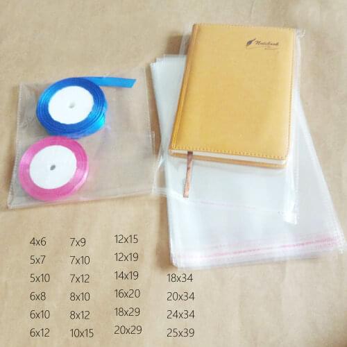 10000pcs Opp Bag Self Adhesive Clear Transparent Bags For Women/Cloth/Gift/Jewelry Pouch Small Plastic Bags Display Packing Bag
