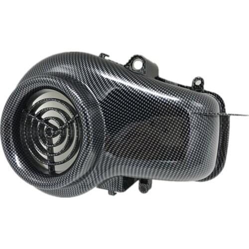 Motorcycle Accessories Motorcycle fan cover Imitation carbon fiber Fan Cover For YAMAHA JOG ZR EVOLUTION