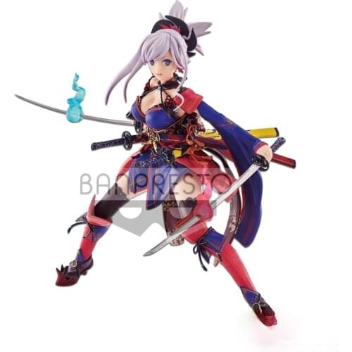 BANDAI Banpresto FGO FATE Saber Miyamoto Musashi Figure Model