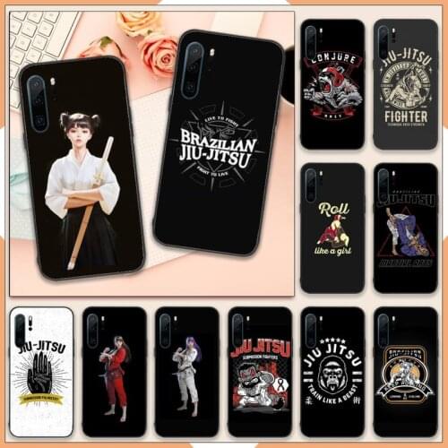 BJJ Brazilian Jiu Jitsu Phone Case For Huawei P40 P20 P30 lite Pro P Smart 2019 Mate 40 20 10 Lite Pro Nova 5t