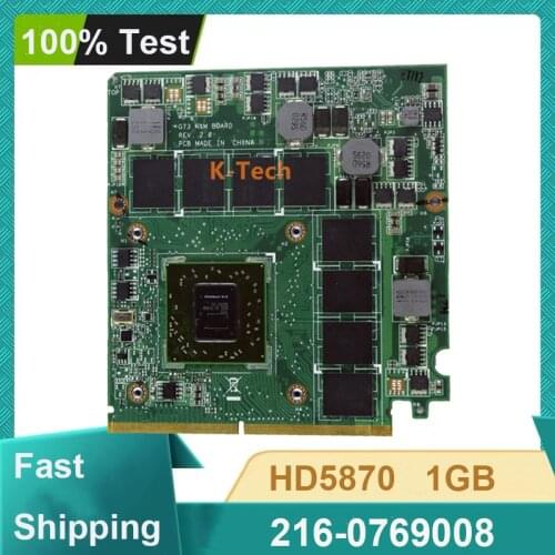 G73_MXM HD5870 HD5870M 1G 216-0769008 Video Card Board for ASUS G73 G73J G73JH Laptopo VGA Graphics Card Fully Tested