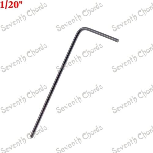 10 Pcs 1/20" Hexagon Allen Wrench Hex Wrench Key for Guitar Bridge Saddle Adjustment - Approx 1.27MM