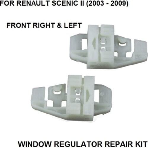 2003-2016 WINDOW REGULATOR REPAIR CLIP KIT FOR RENAULT SCENIC II ELECTRIC WINDOW REGULATOR CLIPS REAR RIGHT-LEFT SIDE