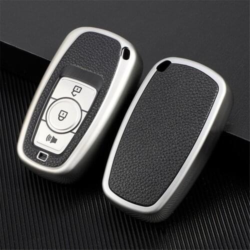 TPU Leather Car Key Case Cover For Great Wall Haval F7 F7x H6 H9 H2 2020 2021 C50 Hoist Key Shell Holder Accessories