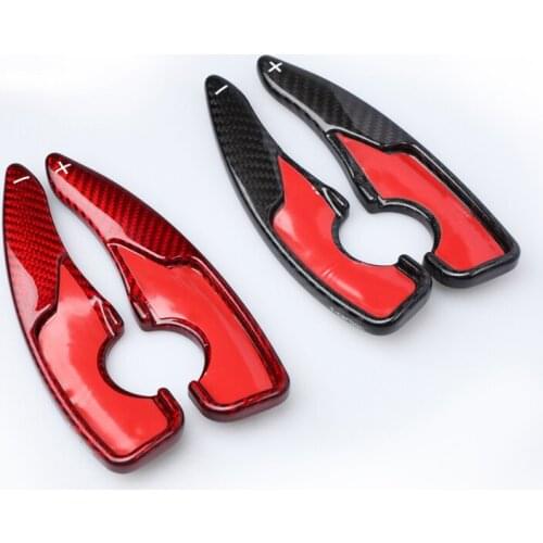 Fashion Carbon Fiber Steering Wheel Shift Paddle Shifter Extension For new Toyota GT86(2017) and Subaru BRZ(2017) Car Accessory